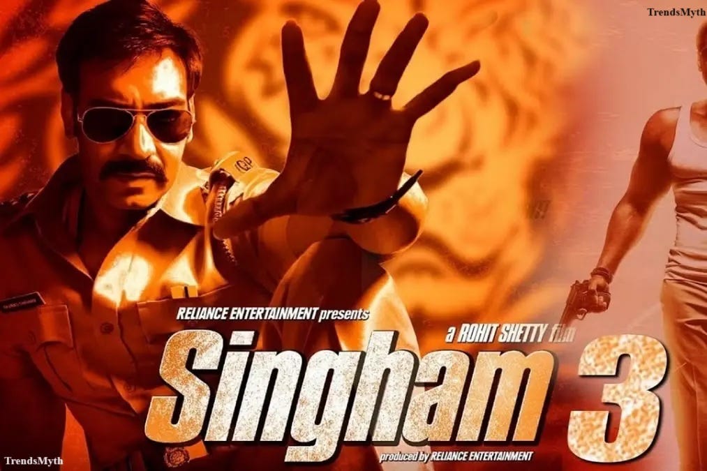 Singham 3 Full Movie (2024) Download Free 720p & 1080p HD