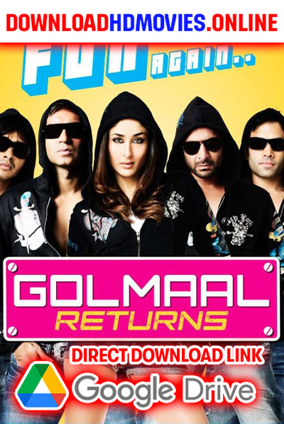 Golmaal Returns 2008 Hindi Full Movie Free Download