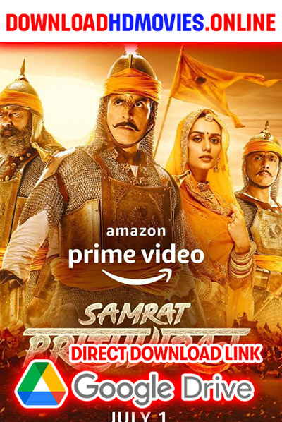 Samrat Prithviraj 2022 Telugu Full Movie Free Download