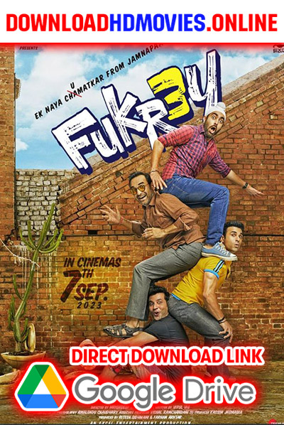 Fukrey 3 2023 Tamil Full Movie Free Download