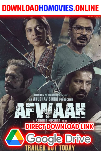 Afwaah 2024 Marathi Full Movie Free Download