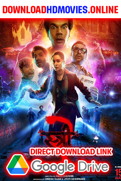 Stree 2 Sarkate Ka Aatank 2024 Hindi Movie Free Download